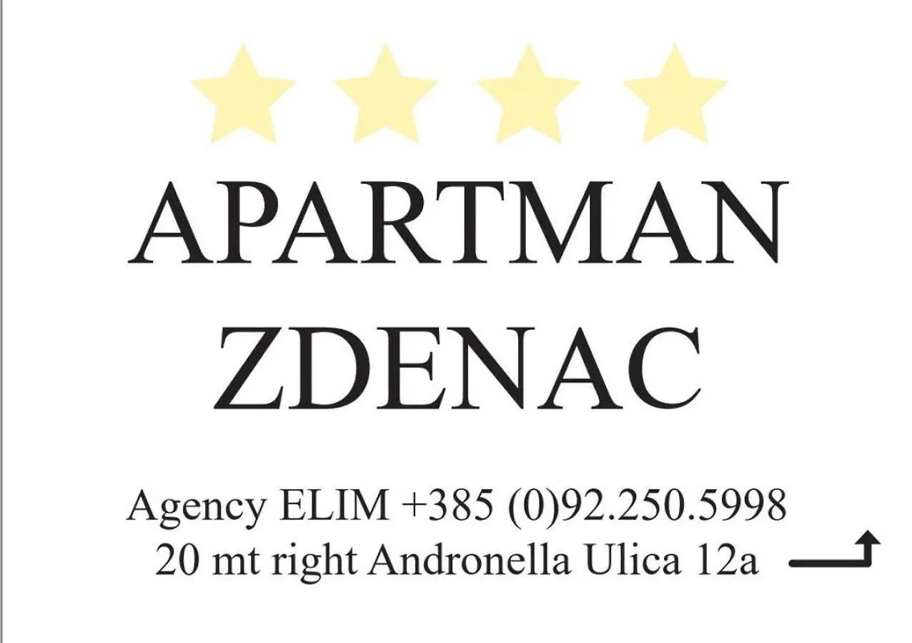 Apartment Zdenac ロヴィニ